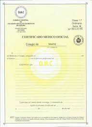 Centro Médico Lealtad Certificado médico oficial
